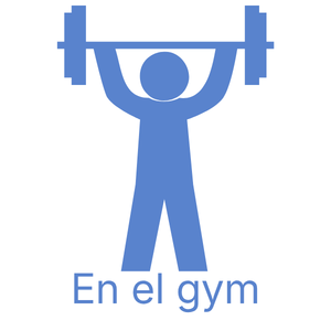persona haciendo ejercicio en el gym