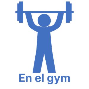 persona haciendo ejercicio en el gym